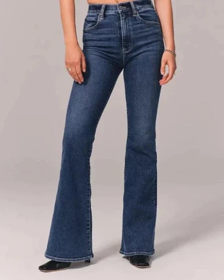 Emily | High Waist Flared Jeans