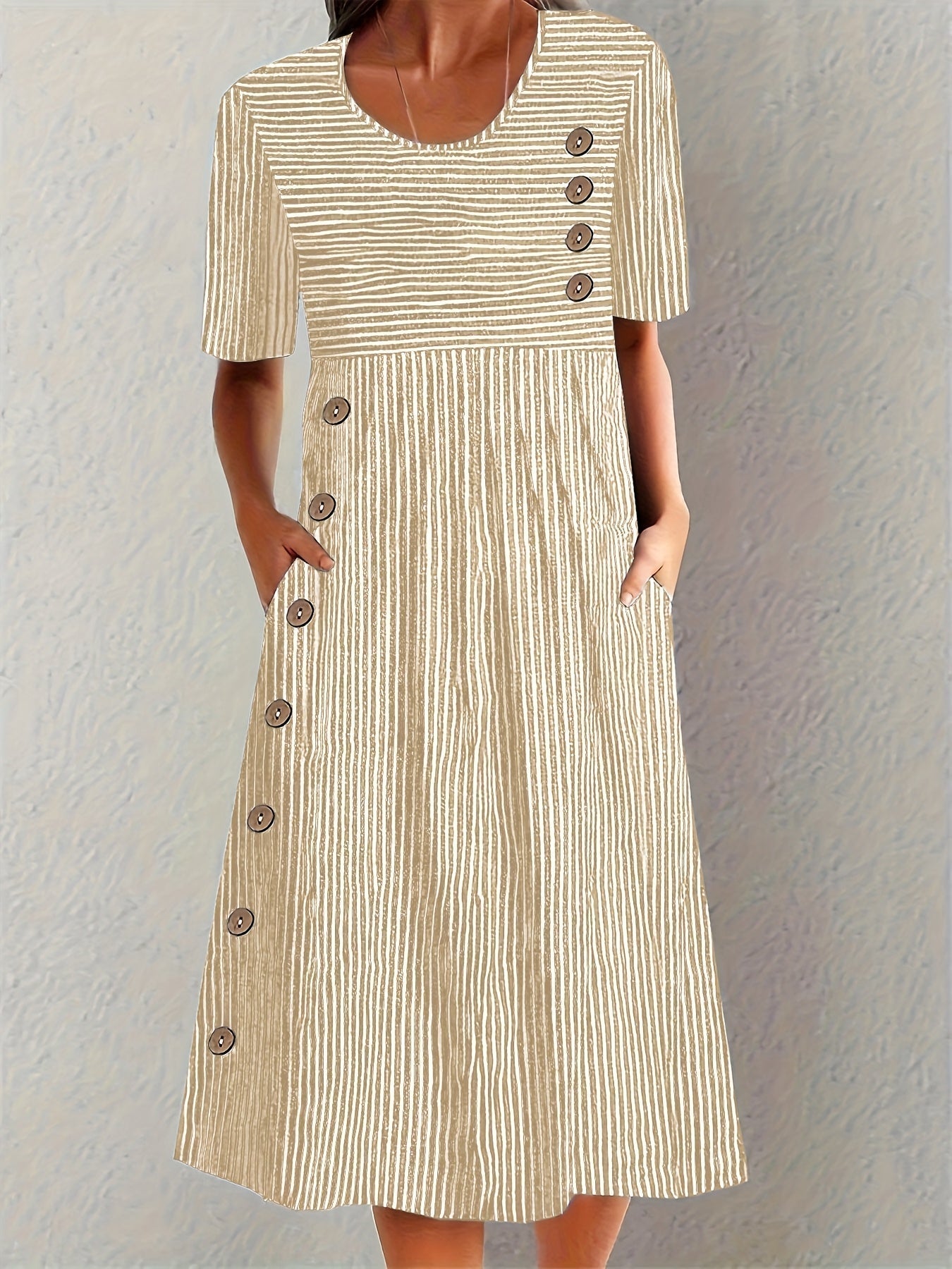Ava | Striped Summer Dress