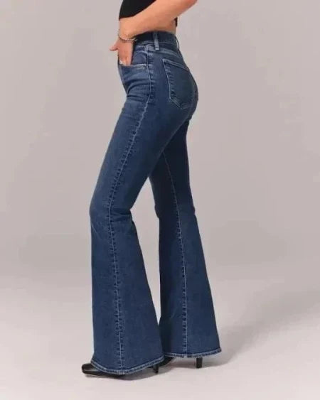 Emily | High Waist Flared Jeans