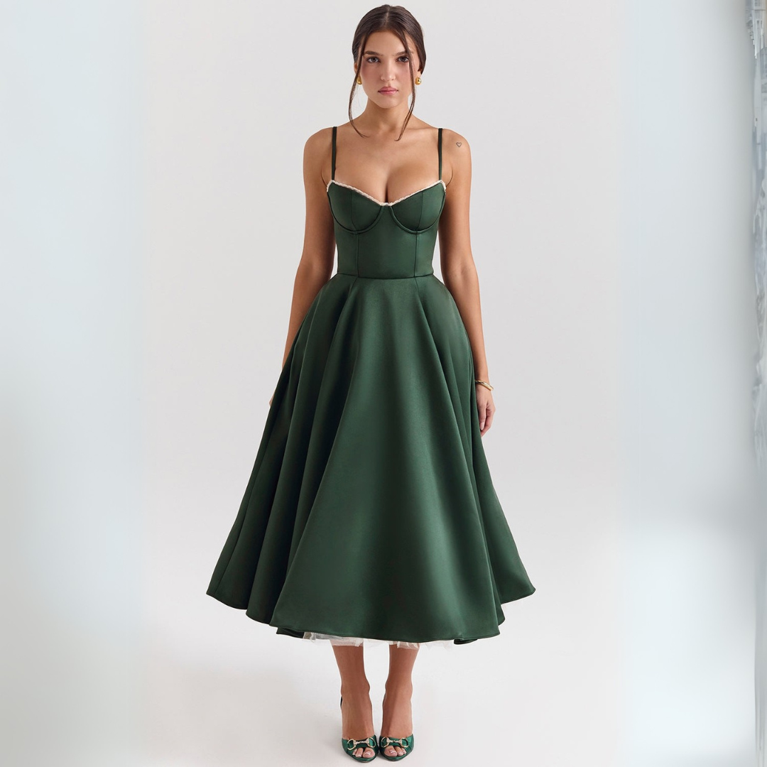 Clarisse | Flattering Midi Dress