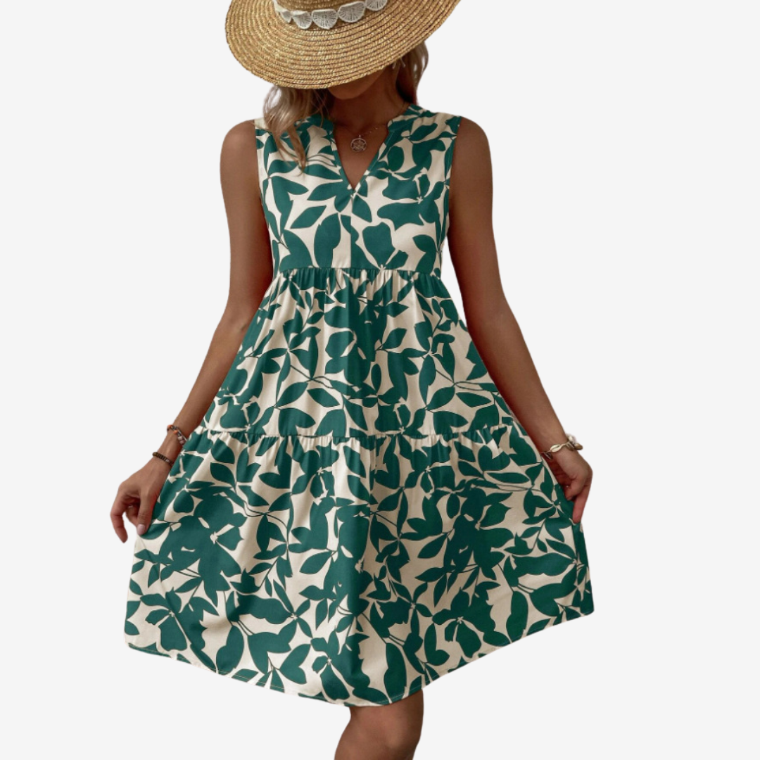 Melora | Floral Midi Dress
