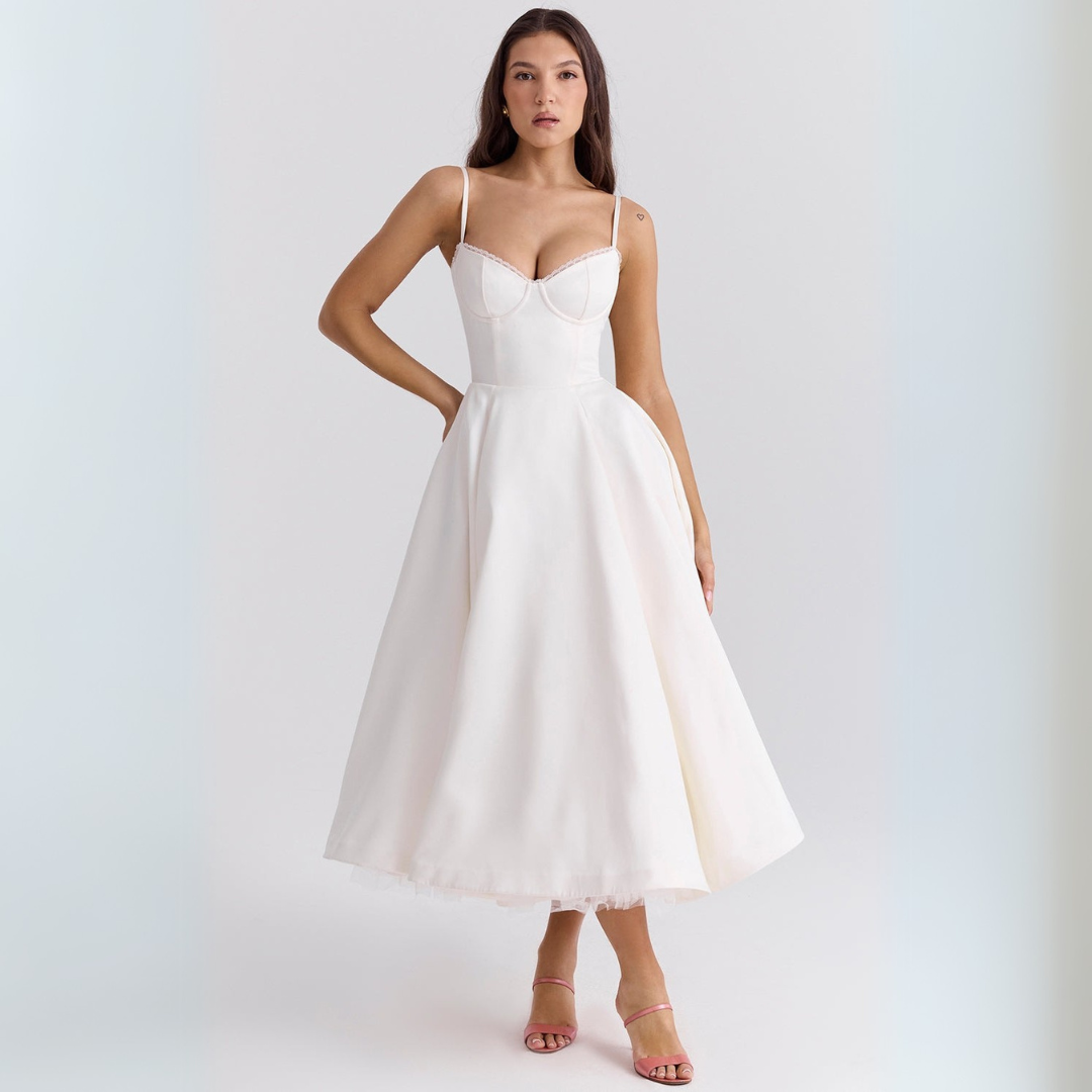 Clarisse | Flattering Midi Dress