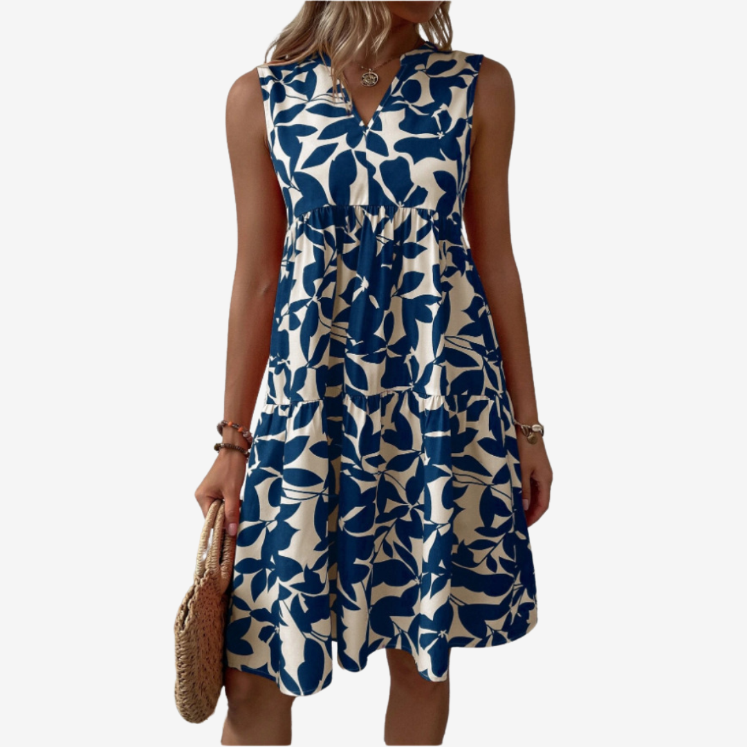 Melora | Floral Midi Dress