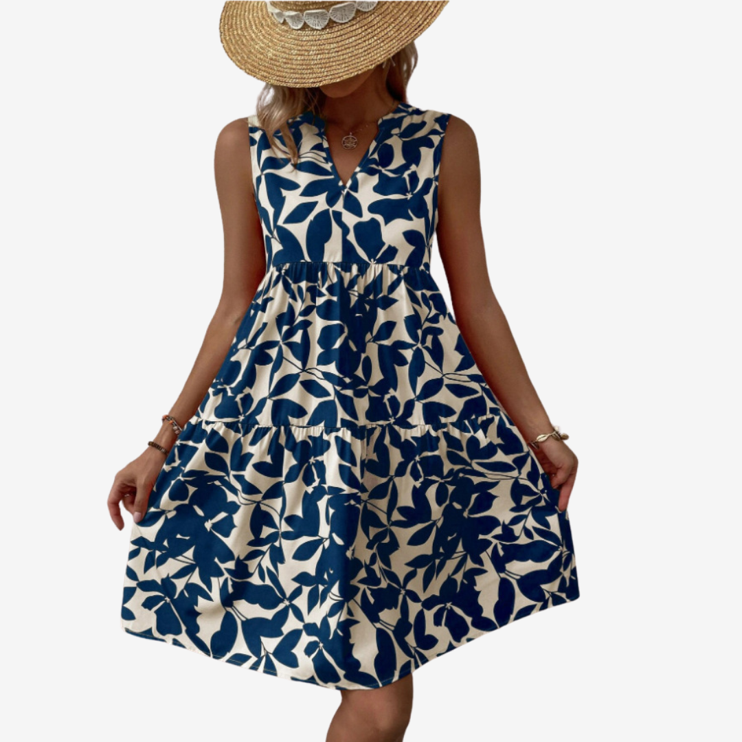 Melora | Floral Midi Dress