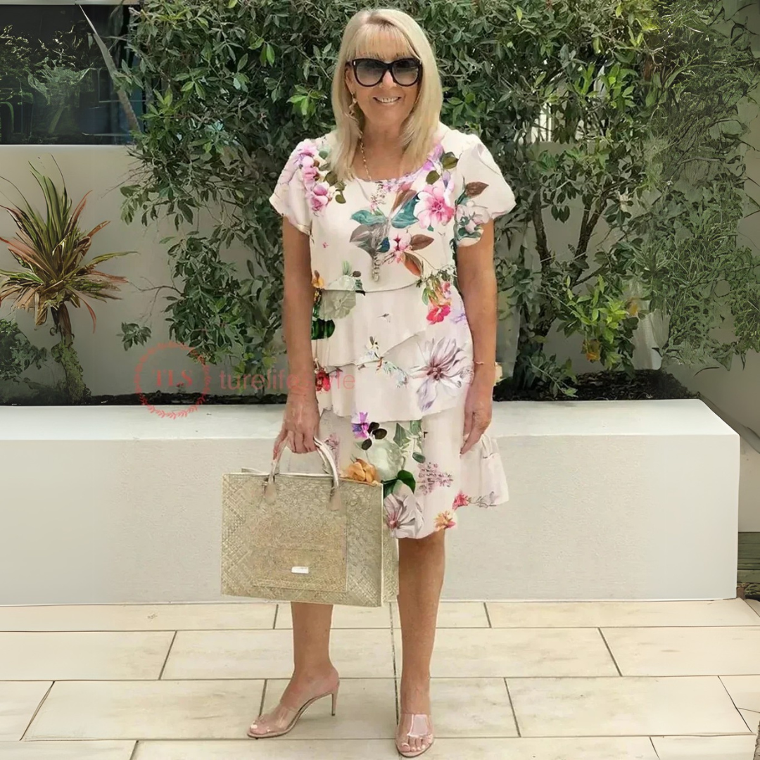 Lillian | Floral Comfort Dress