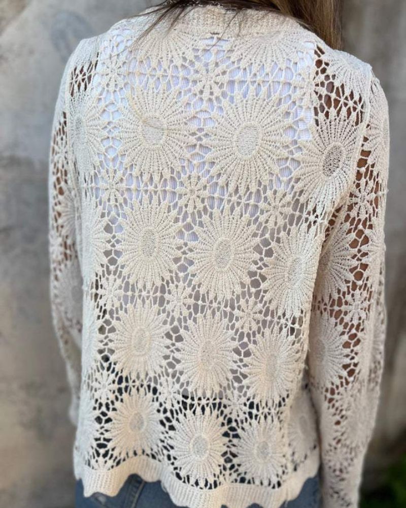 Tyra - Crocheted Cardigan
