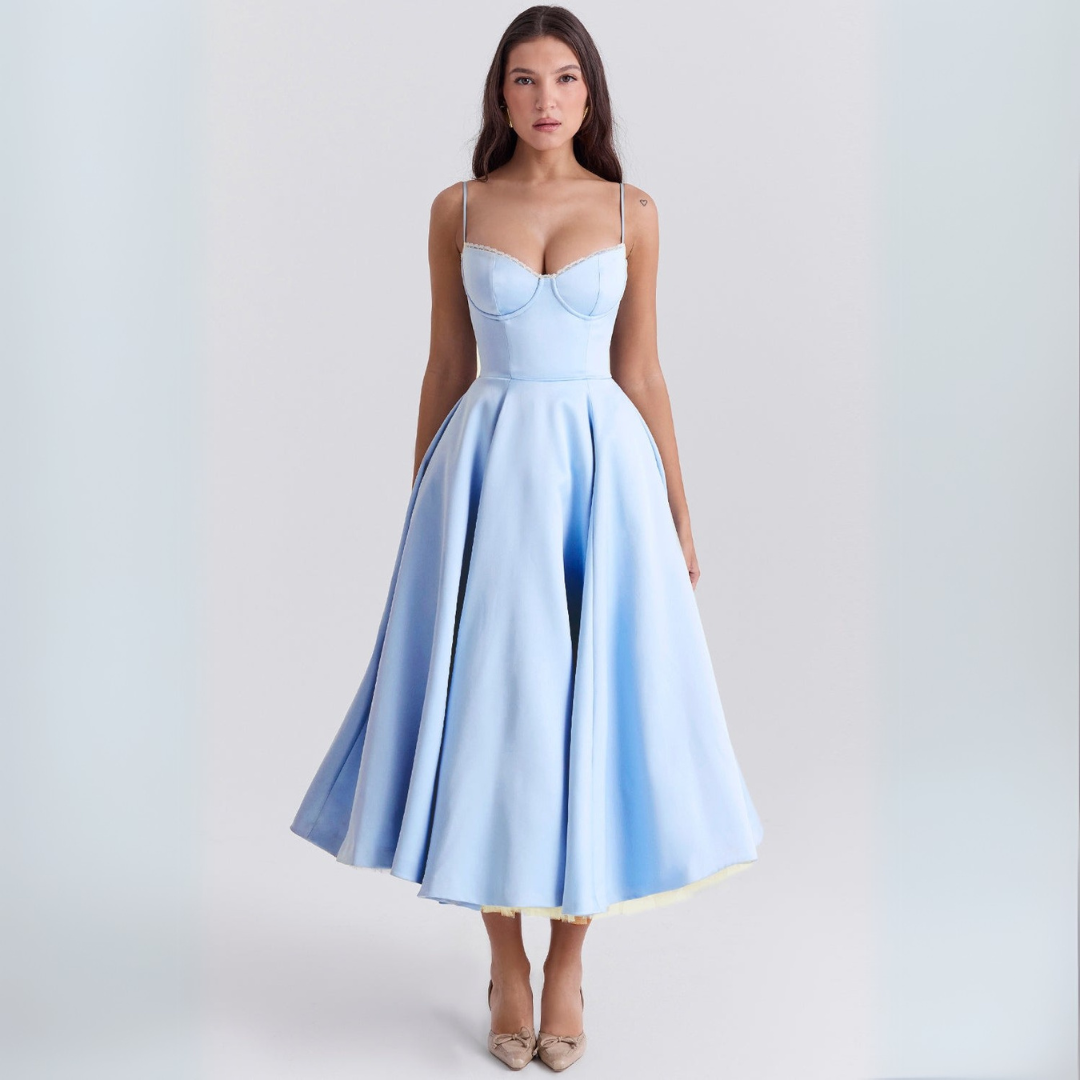 Clarisse | Flattering Midi Dress