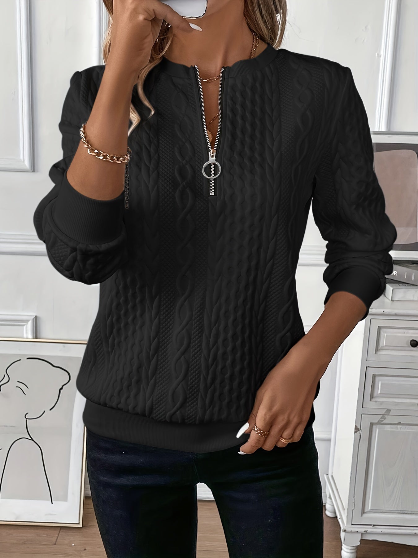 Iselin | Elegant Knit Sweater