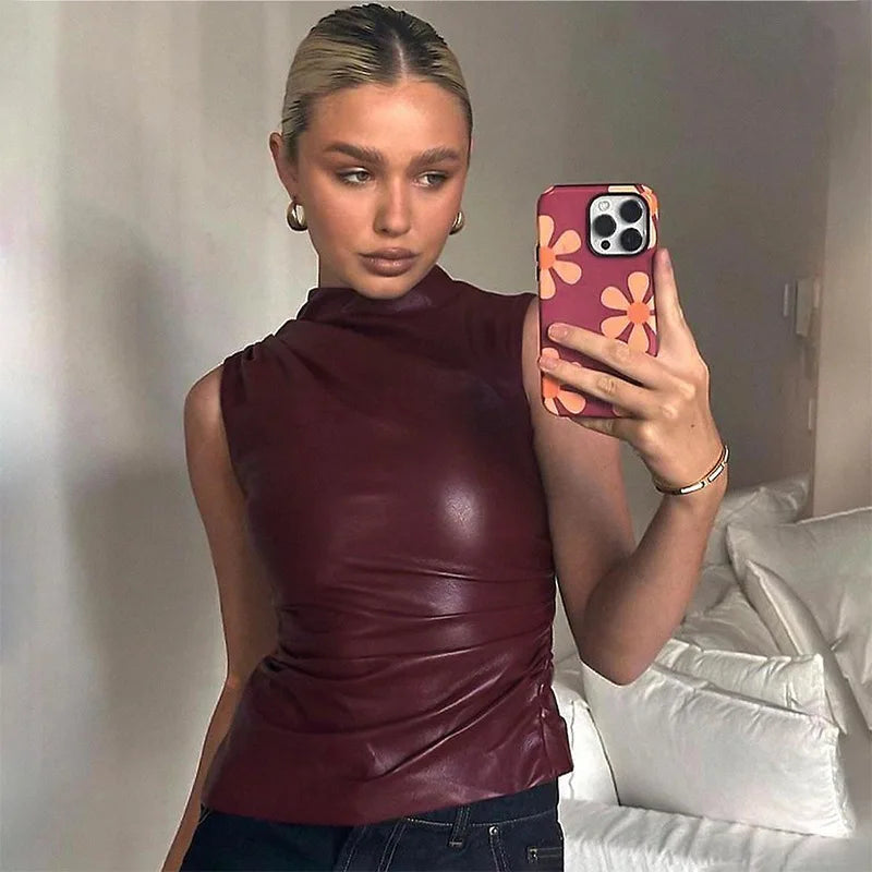 Léa | High Burgundy