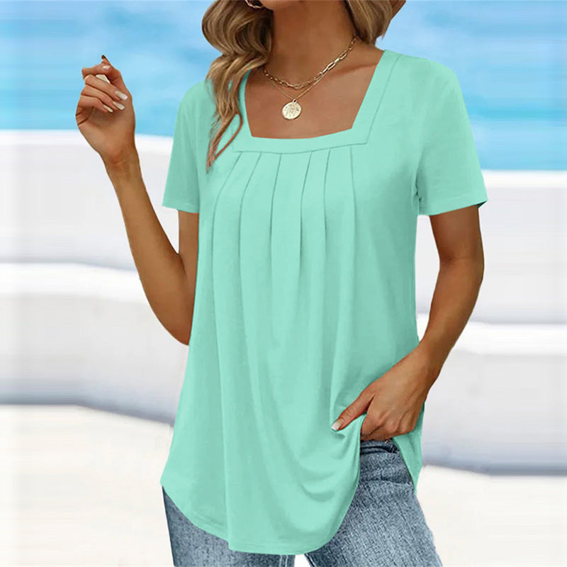 Raina | Pleated Shirt