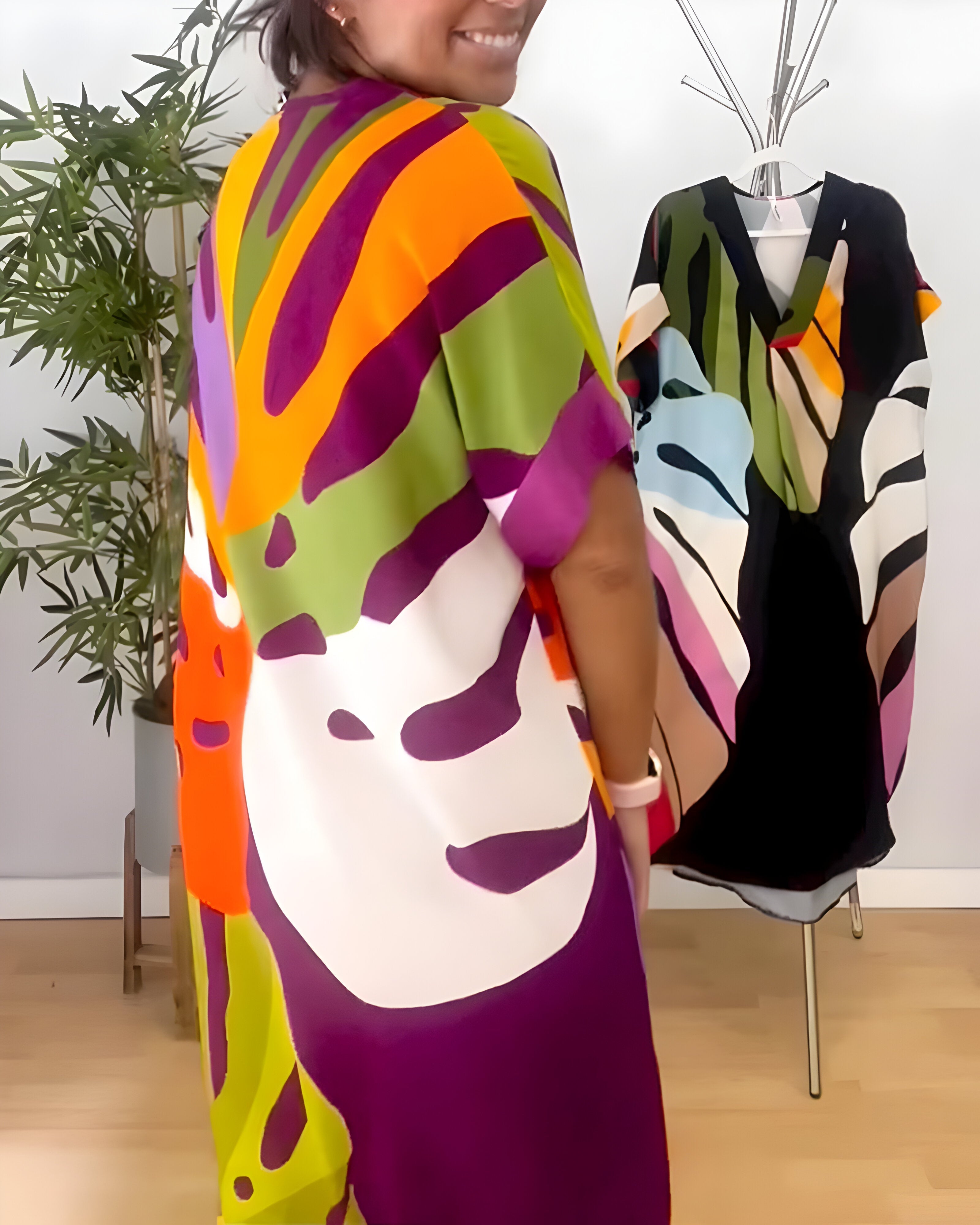 Claire | Colourful Dress