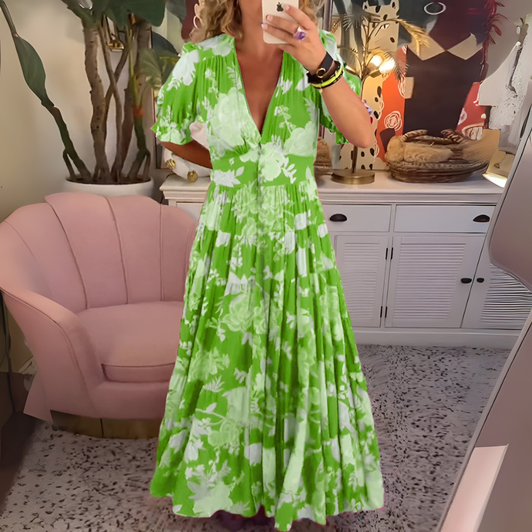 Michelle | Flattering Floral Maxi