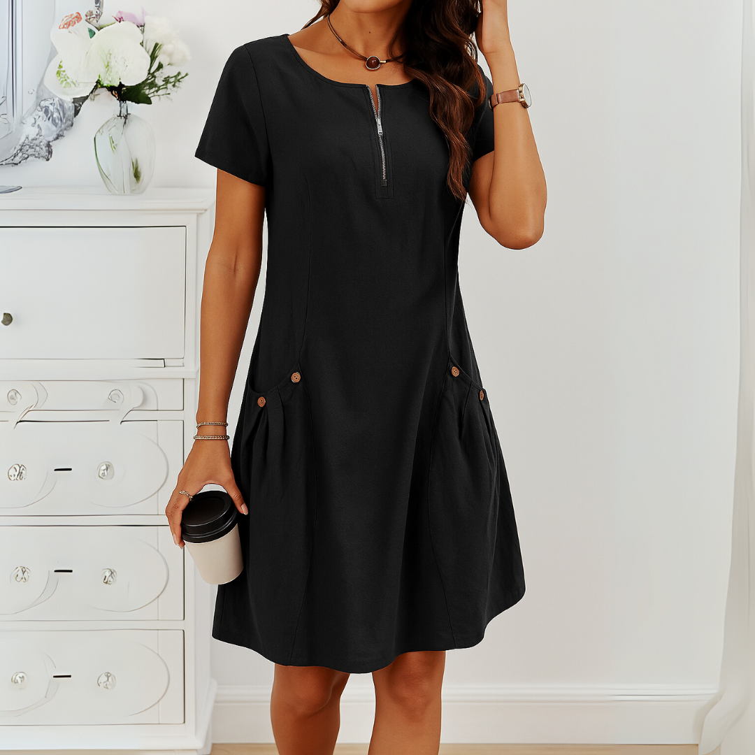 Anora | Elegant Midi Dress