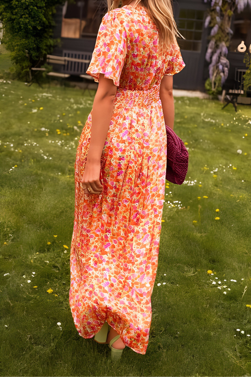 Alisa | Maxi Dress with V-Neck