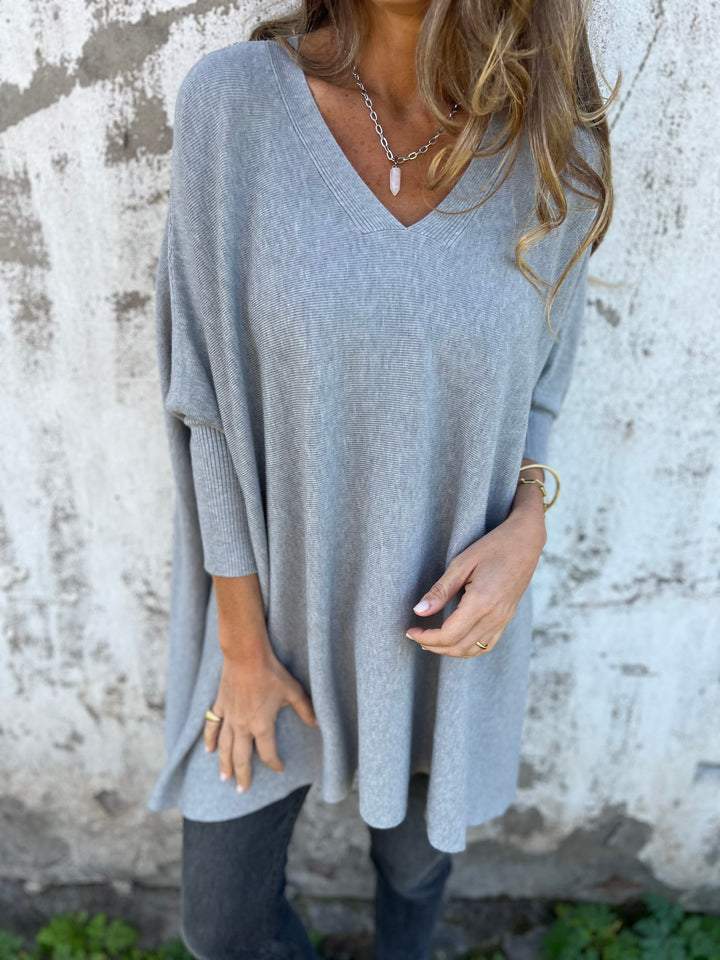 Minna | Oversized V-Neck Knit