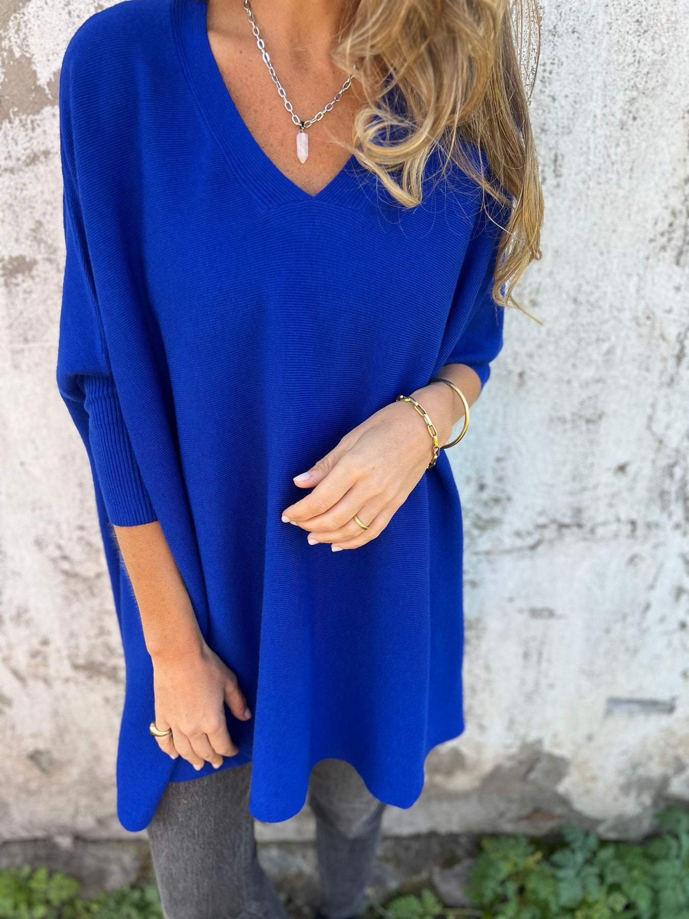 Minna | Oversized V-Neck Knit