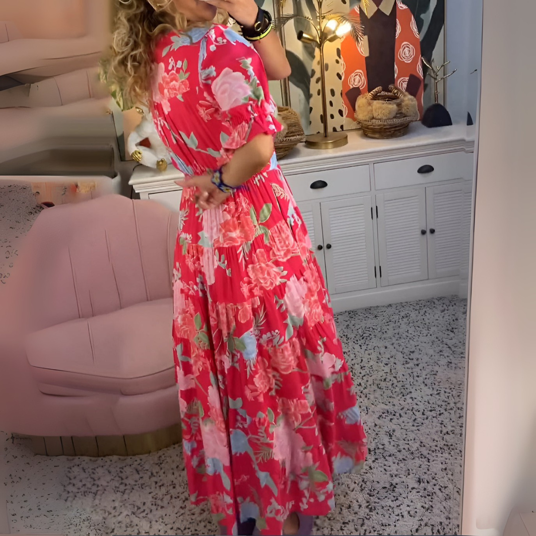 Michelle | Flattering Floral Maxi