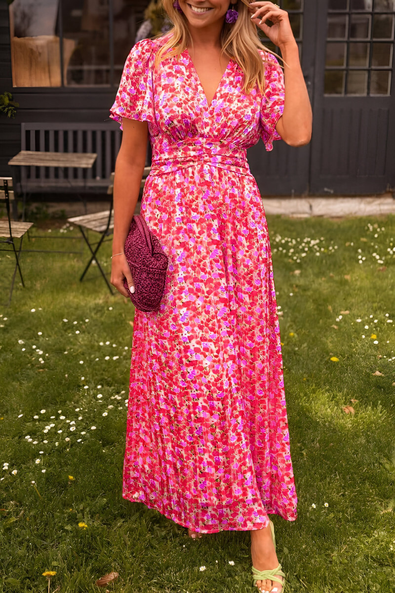 Alisa | Maxi Dress with V-Neck