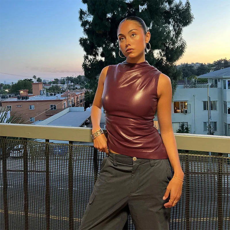 Léa | High Burgundy