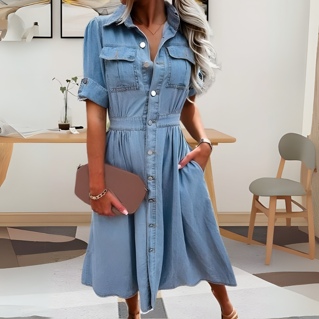 Coralie | Elegant Flattering Dress