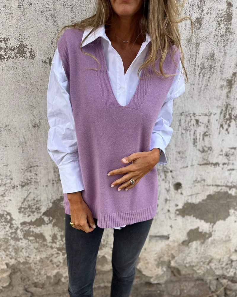 Vigdis - Knitted Vest