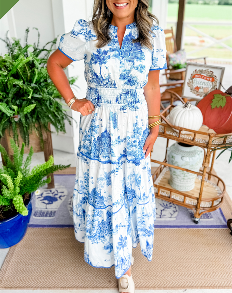 Eleanor | Classic Maxi Dress