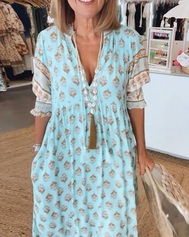 Amelia | Patterned Dress That Makes You Feel Alive