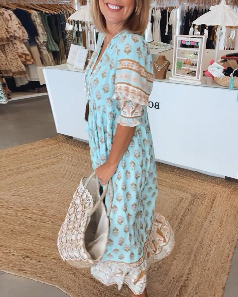 Amelia | Patterned Dress That Makes You Feel Alive