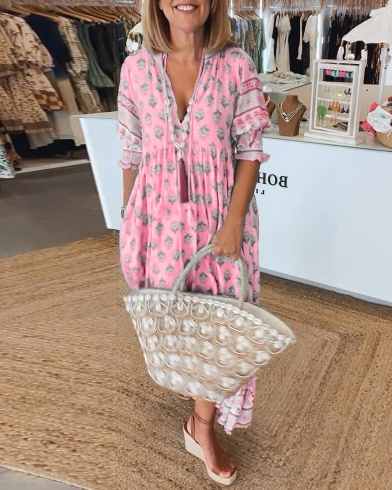 Amelia | Patterned Dress That Makes You Feel Alive