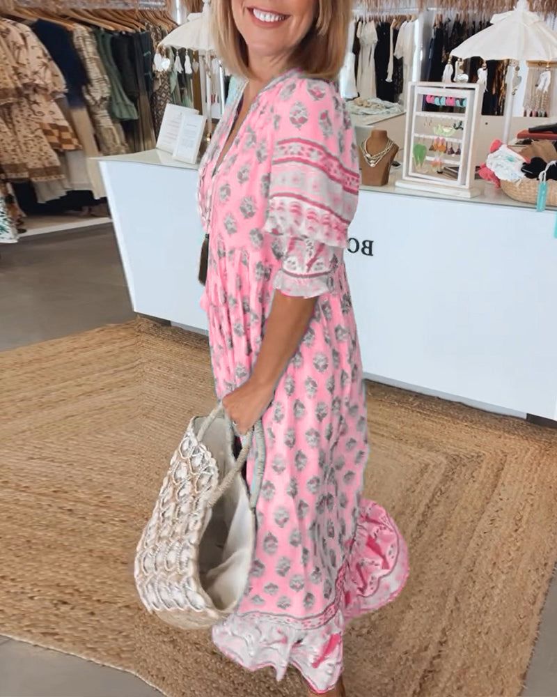 Amelia | Patterned Dress That Makes You Feel Alive
