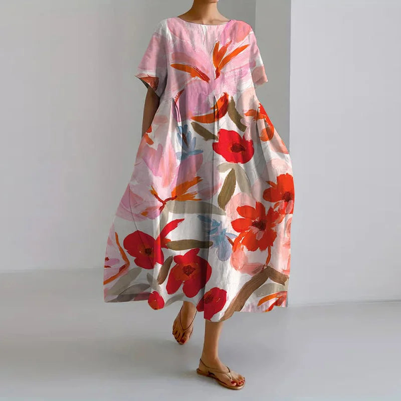 Carla | Flattering Floral Maxi