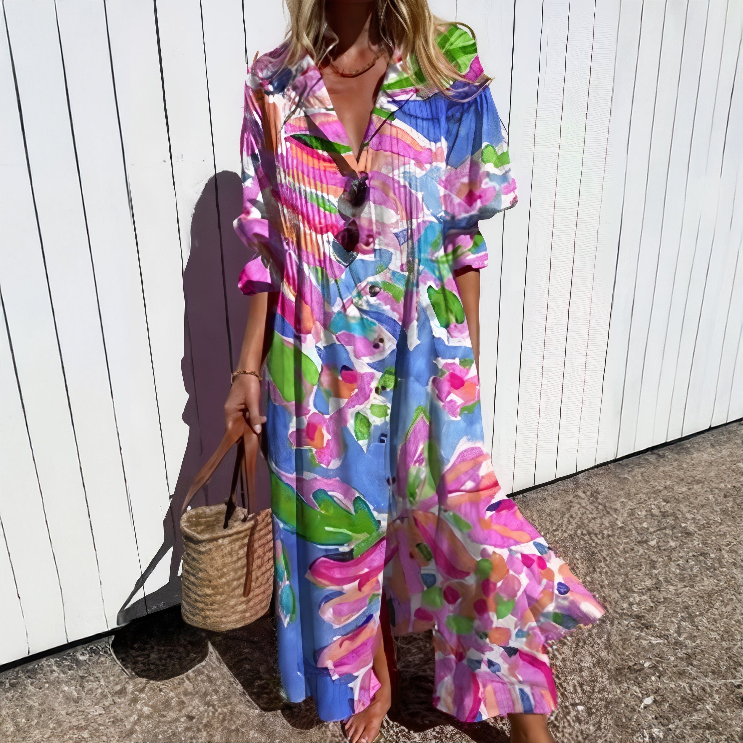 Lily | Bohemian Maxi Dress