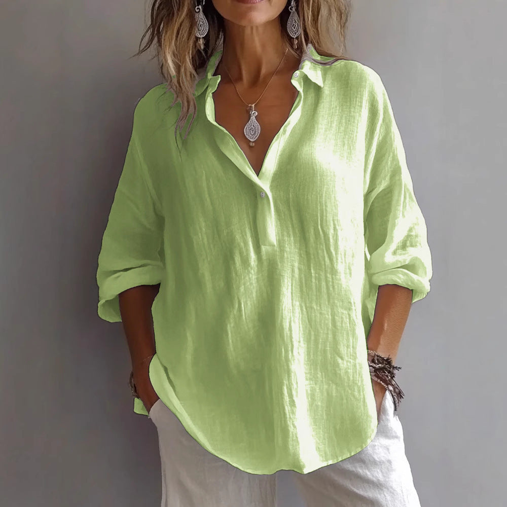 Elva - Stylish V-Neck Shirt