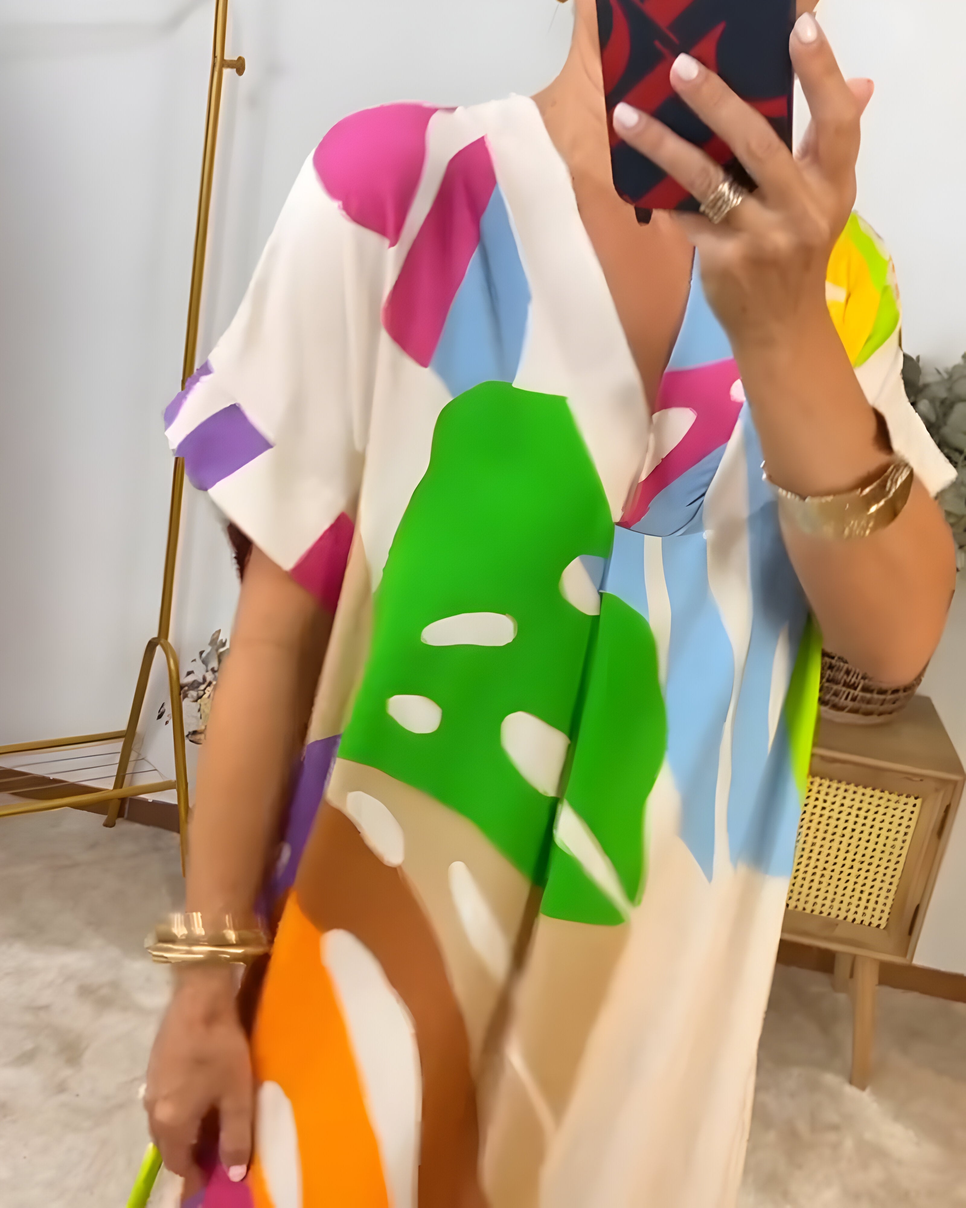 Claire | Colourful Dress