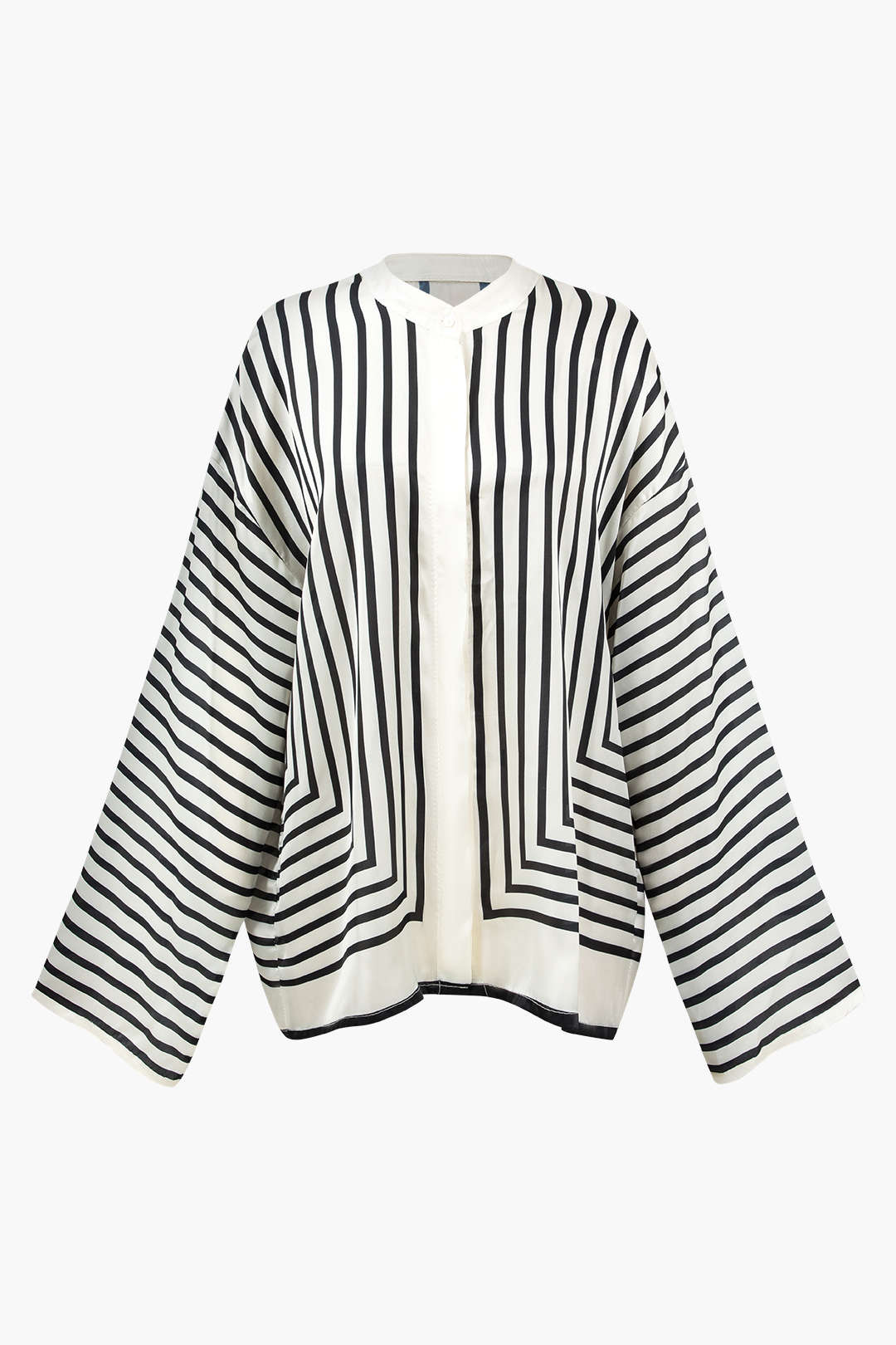 Solveig | Stripe Print Long Sleeve Shirt