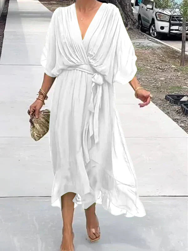 Hazel | V-Neck Dress