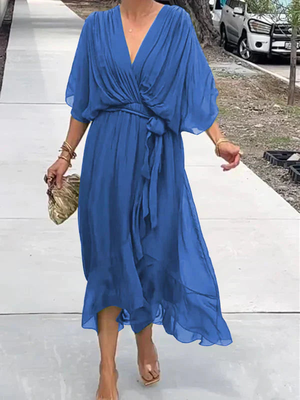 Hazel | V-Neck Dress