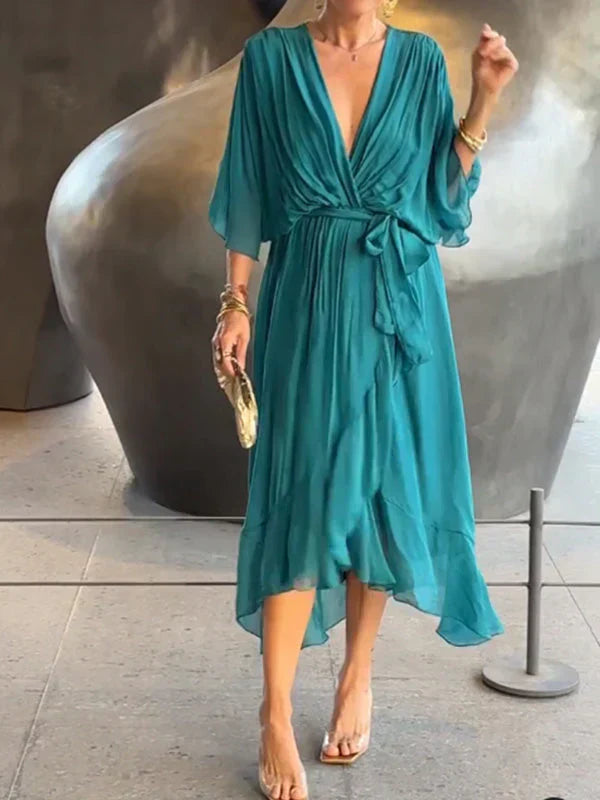 Hazel | V-Neck Dress