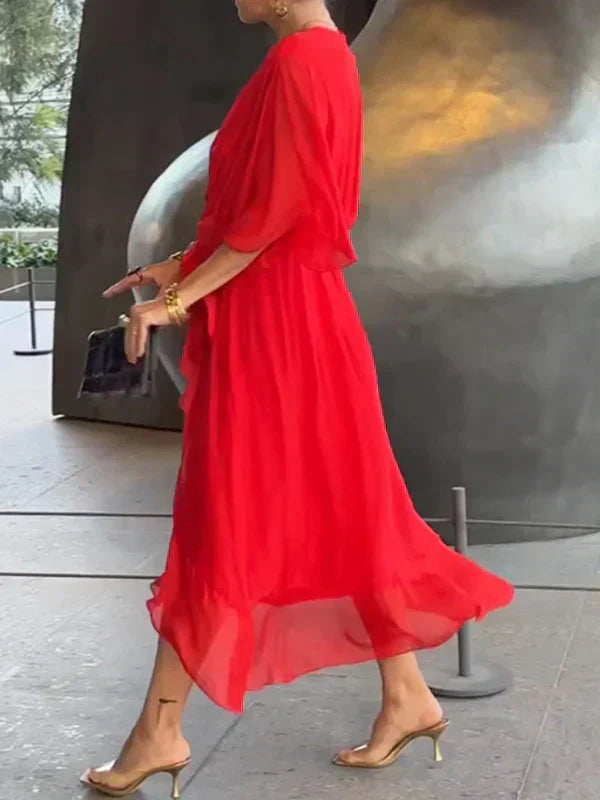 Hazel | V-Neck Dress