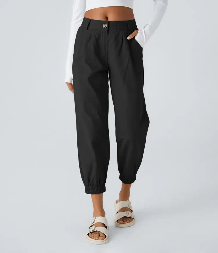 Ria | Casual Zip Pocket Joggers