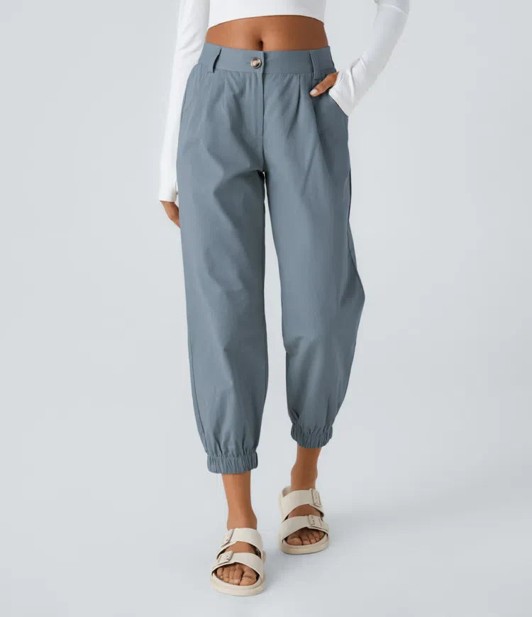 Ria | Casual Zip Pocket Joggers