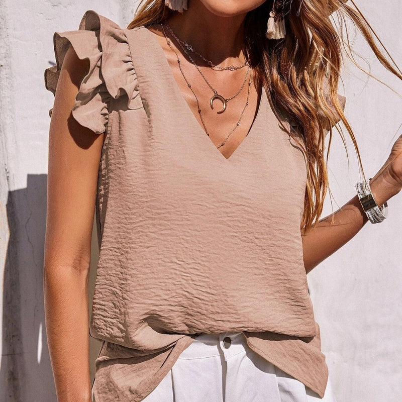 Iris | V-Neck Top