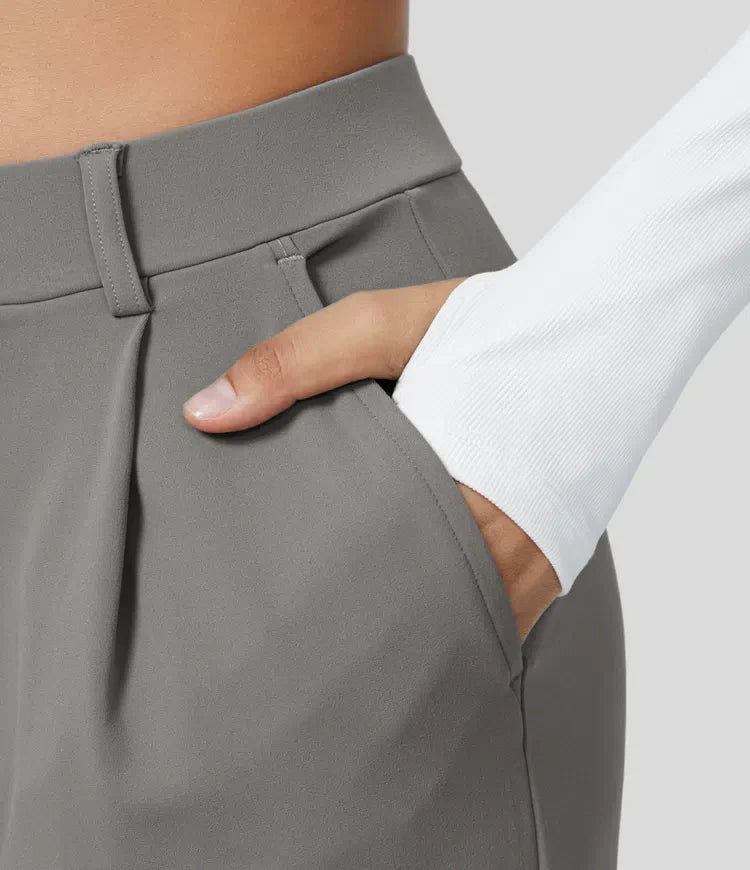 Rosé | High-Waisted Trousers
