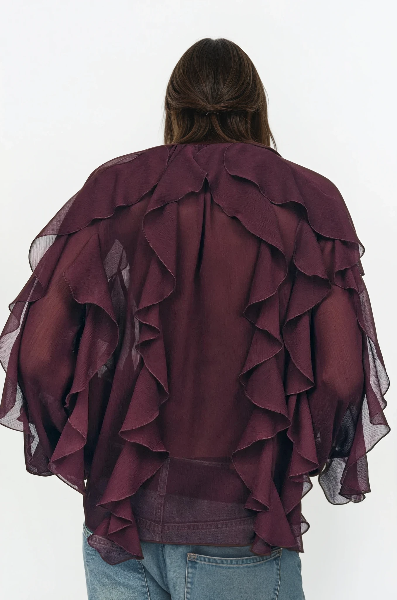 Mélanie | Pure Desire - Blouse with Ruffles
