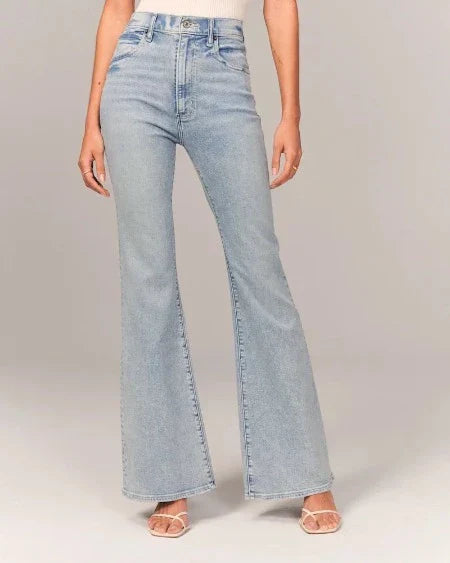 Emily | High Waist Flared Jeans