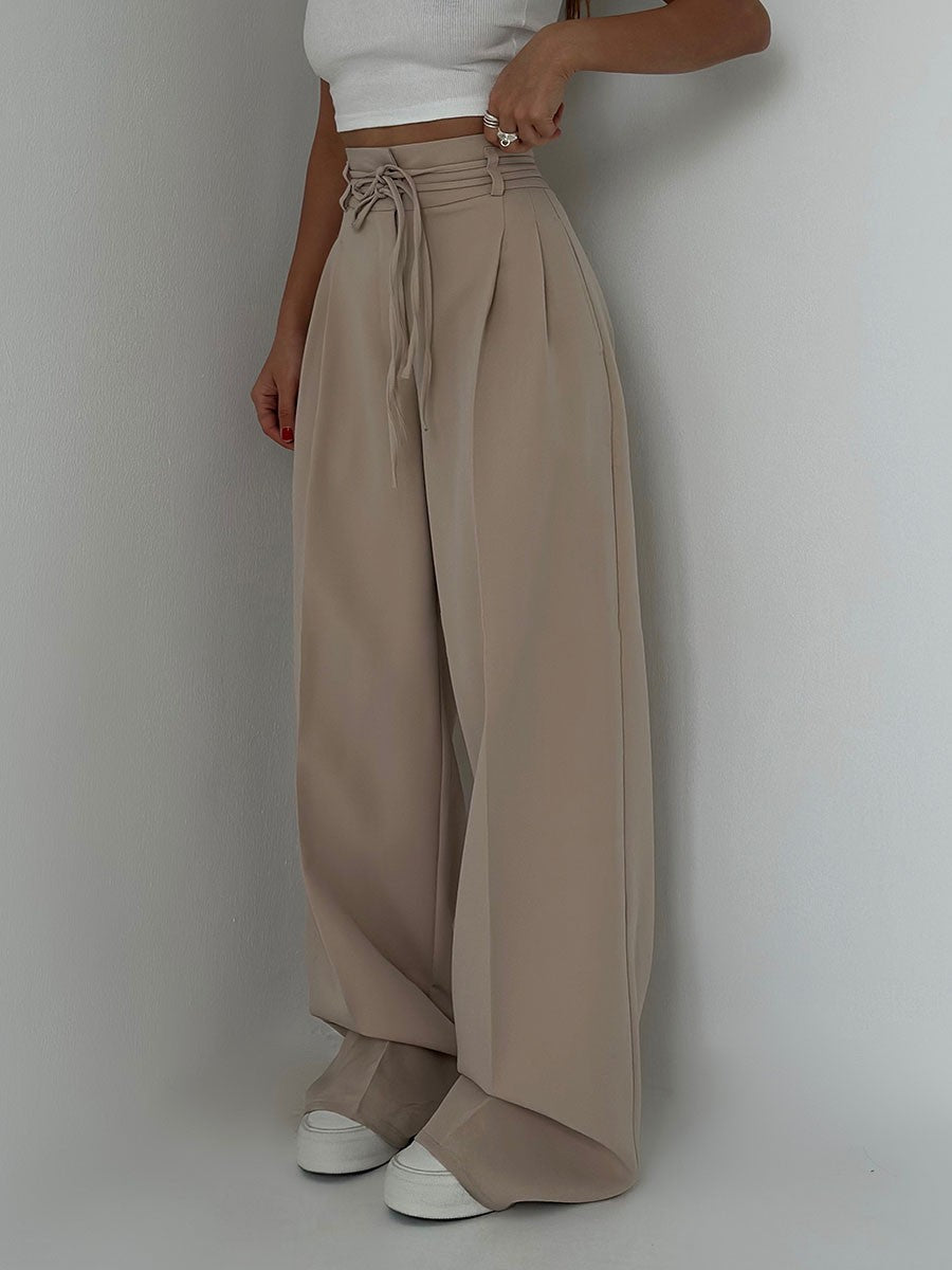 Camilla | High-Waisted Trousers with Wide Legs