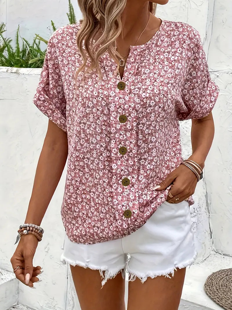 Ylina | Floral Summer Top
