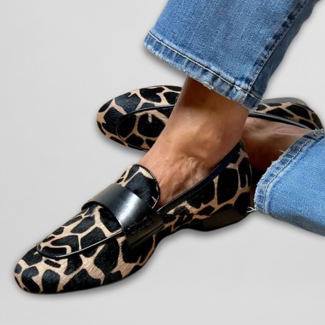 Lillian | Animal-Print Loafers