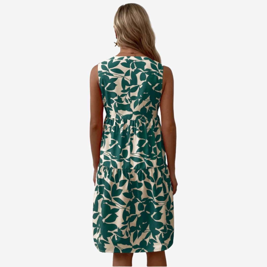 Melora | Floral Midi Dress