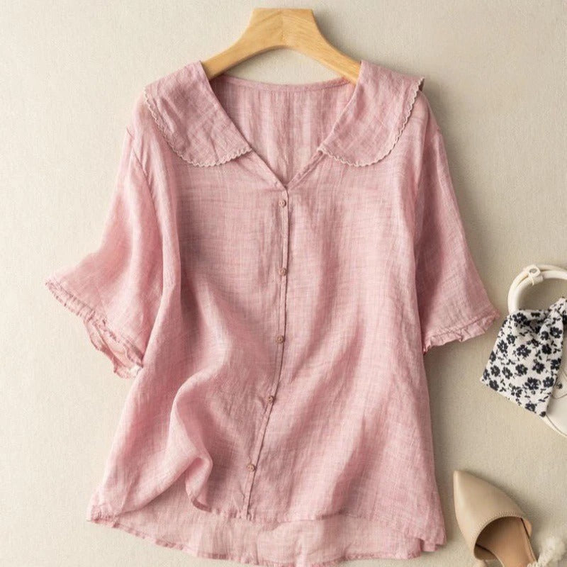 Brynja | Airy Linen Blouses